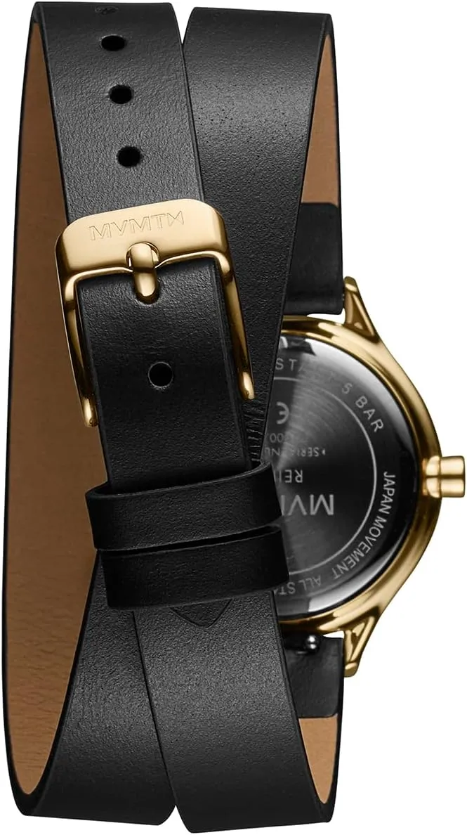 - 5 ATM/50 Meters Water-Resistant Analog Watch - Classic Bangle cloudlike refer Watch for Women - Interchangeable Bands - 30mm MVMT Reina Japanese Quartz Watch - Women??s Wristwatch 