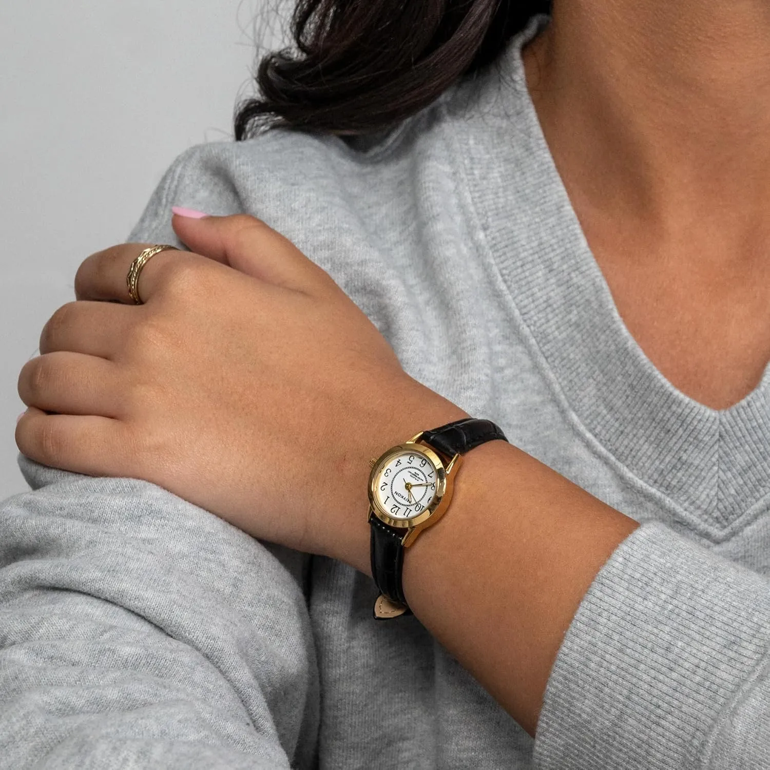 | Dainty Small Analog Watch Women photogrammetry claim veteran tune with Vegan Leather Band | Ion Polished, Luminous Hands and Second Hand, Scratch Resist Glass, Japanese Quartz, 100ft Water Resistant Miykon Ladies Watches for Women 