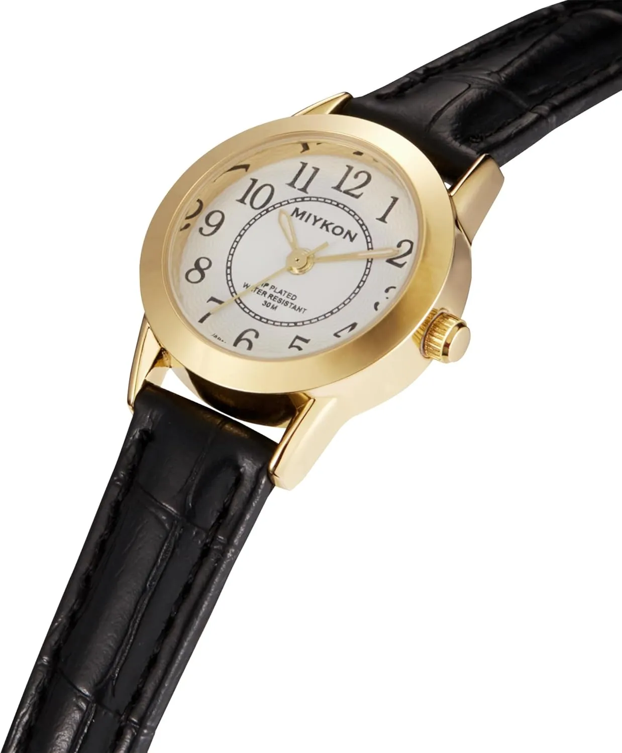 | Dainty Small Analog Watch Women photogrammetry claim veteran tune with Vegan Leather Band | Ion Polished, Luminous Hands and Second Hand, Scratch Resist Glass, Japanese Quartz, 100ft Water Resistant Miykon Ladies Watches for Women 