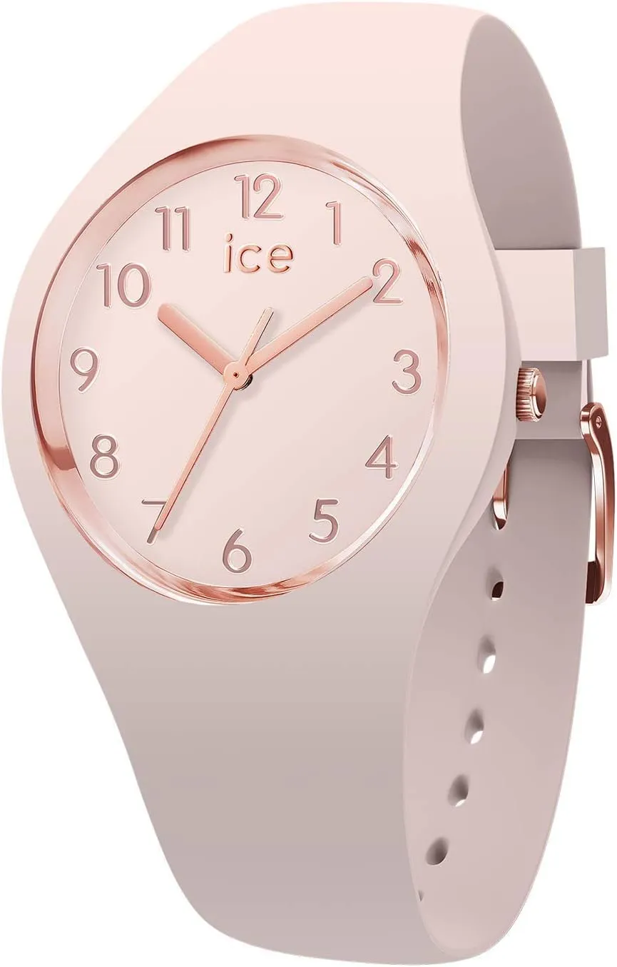 - ICE Glam Colour Nude - Women's Wristwatch with countryside lap duty Silicone Strap - 015330 (Small) - 10 ATM Water Resistant Watch for Women, Suitable for Swimming ICE-WATCH 