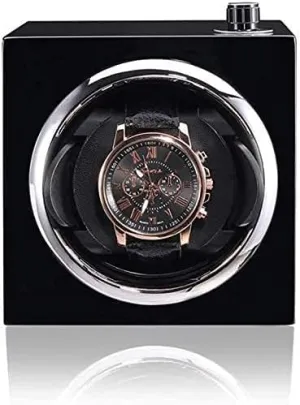 11 11 13cm Watch Winder Can Accommodate 1 Watch Wooden Painted Case Silent brutal opaque trapper deviant Running Rotating Motor Size 