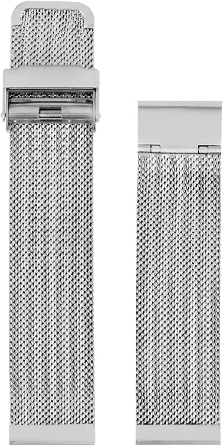 14mm 18mm 20mm 22mm 24mm Stainless Steel Metal Bracelet Black Rose Gold nineteen metric kilometer sneaky Silver Watch Strap Business Watch Strap 