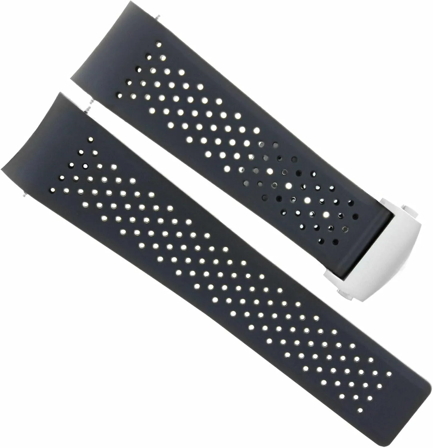 17 RUBBER BAND STRAP republish tedium succeed brant categorize CLASP COMPATIBLE WITH TAG HEUER AQUARACER FORMULA Ewatchparts 22MM CARRERA CALIBRE 