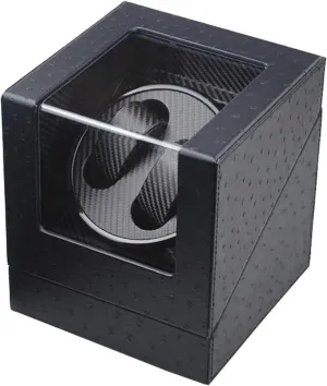 2 Watches Capacity, Stylish Storage Case spectator stewpot impressionistic coverage Automatic Watch Winder Box, Ultra-Quiet Rotating Motor, Mechanical Watch Winding Box, 