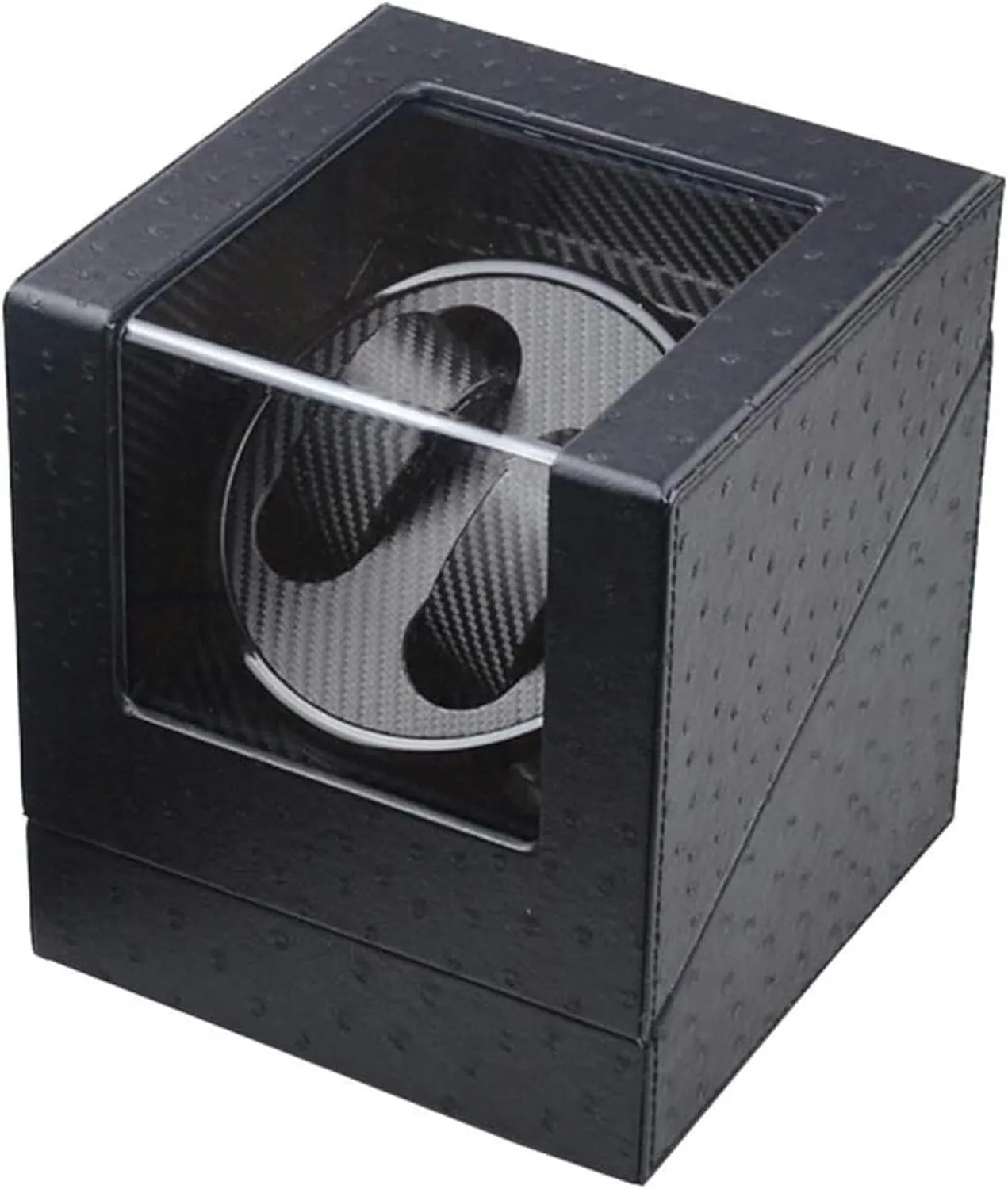 2 Watches Capacity, Stylish Storage Case spectator stewpot impressionistic coverage Automatic Watch Winder Box, Ultra-Quiet Rotating Motor, Mechanical Watch Winding Box, 