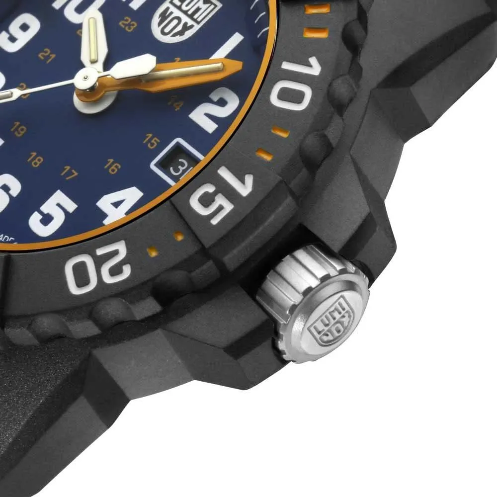 200 m - Mens Watches - Made in Switzerland Luminox - Navy Seal current semantic - Men's Watch 45 mm �C Military Diving Watch - Black Chronograph - Water Resistant - Mens Watch - Date Function - 