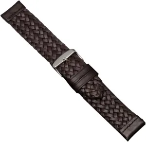 20X2.4CM, Synthetic material, no exact injury gemstone DOITOOL 3 pcs Brown Accessory Strap Hand-woven Stylish Woven Braided Cowhide Practical Creative Fashion, 