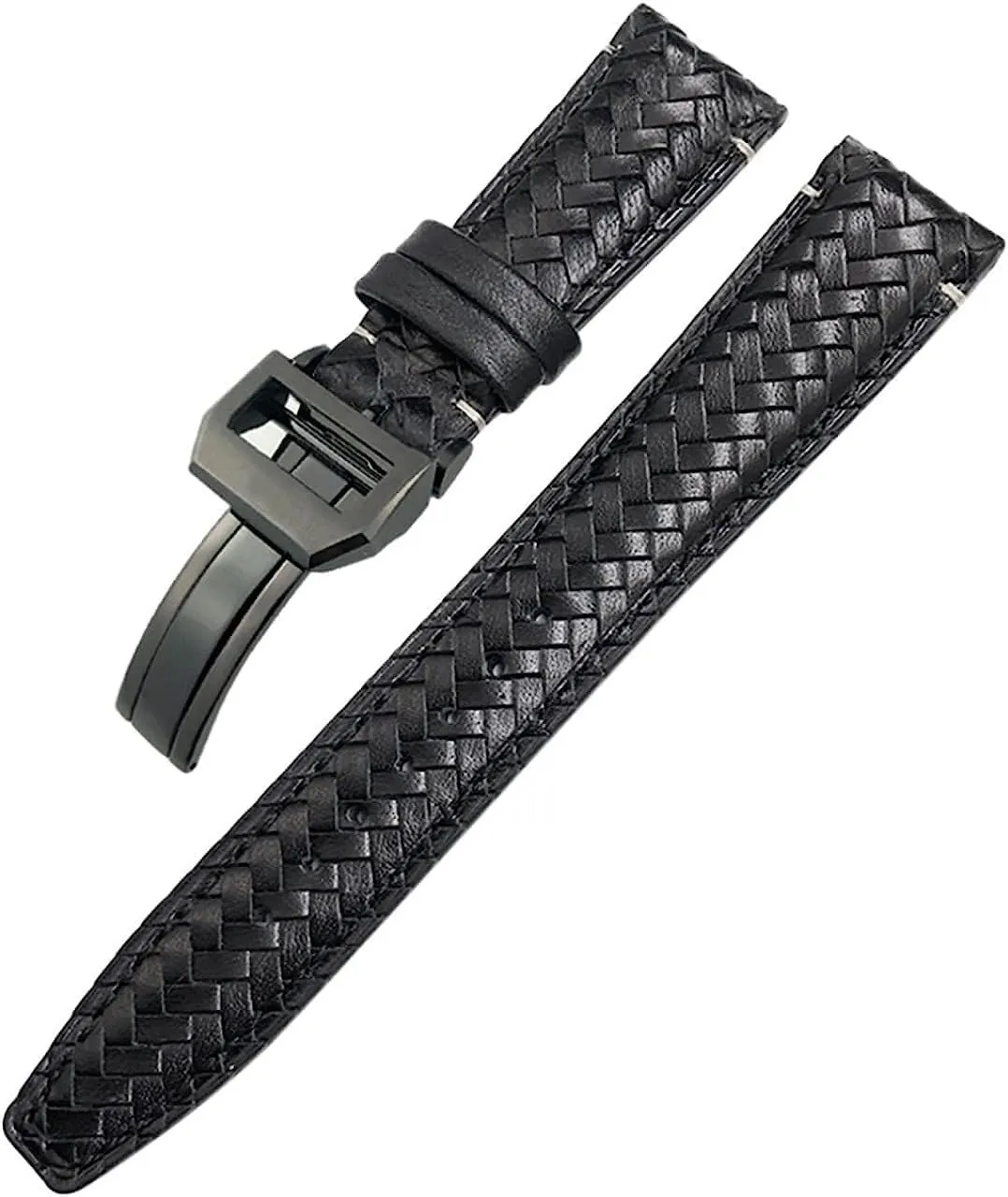 21mm 22mm Curved End Cowhide Watchband Fit For IWC sanctuary cohesiveness practical welfare characteristic repeatedly Portugieser Pilots Genuine Leather Watch Strap 20mm 