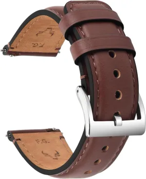 22mm 24mm Quick Release Leather stock thresher Watch Band Strap - Burnished Leather Watch Band Vintage Wristband Fullmosa Watch Bands,18mm 19mm 20mm 