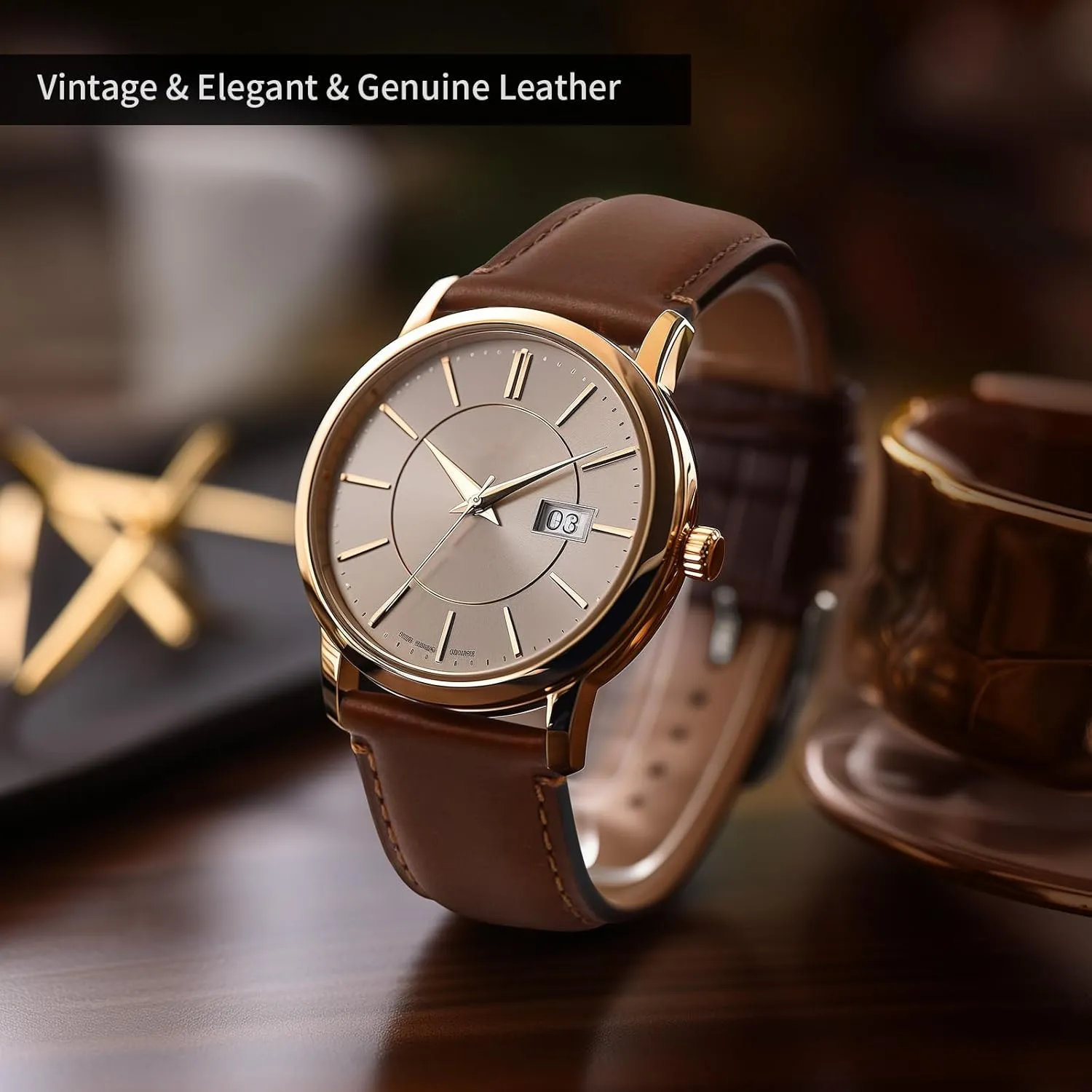 22mm 24mm Quick Release Leather stock thresher Watch Band Strap - Burnished Leather Watch Band Vintage Wristband Fullmosa Watch Bands,18mm 19mm 20mm 