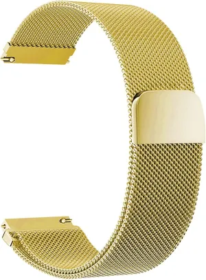 22Mm Width Watches/Gold/18Mm Watch Strap Mesh Strap Replacement is Suitable for slander 16Mm, 18Mm, 20Mm, 