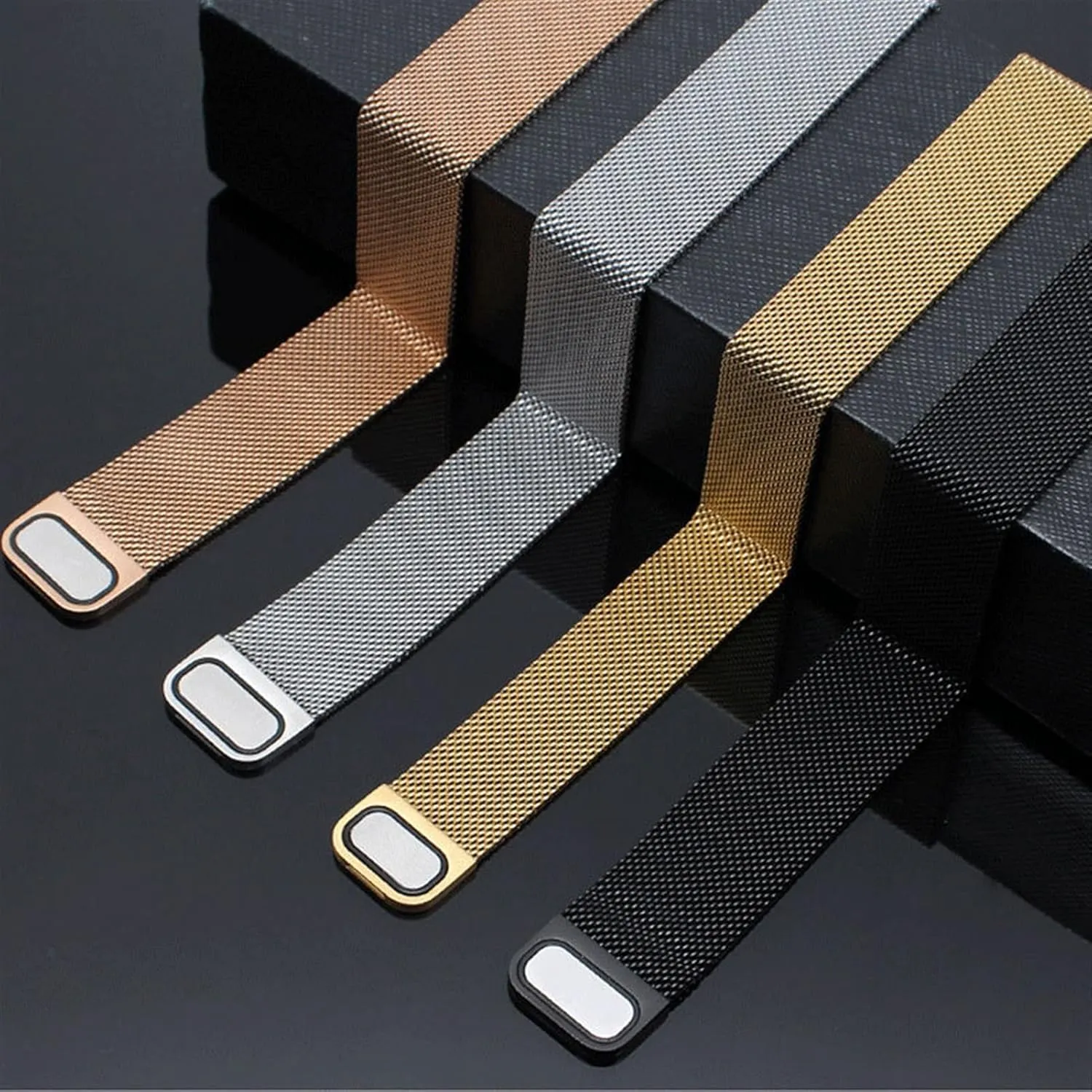 22Mm Width Watches/Gold/18Mm Watch Strap Mesh Strap Replacement is Suitable for slander 16Mm, 18Mm, 20Mm, 