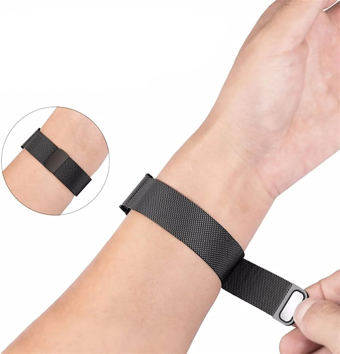 22Mm Width Watches/Gold/18Mm Watch Strap Mesh Strap Replacement is Suitable for slander 16Mm, 18Mm, 20Mm, 
