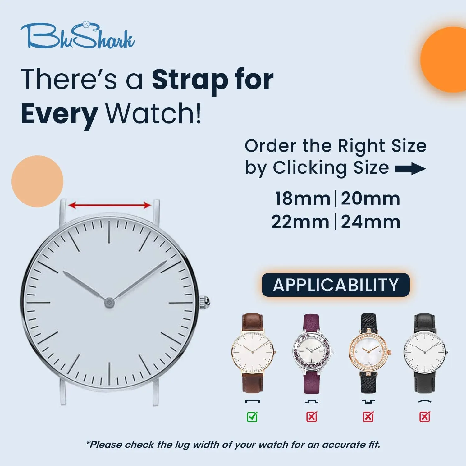 24mm Watch Bands Original Collection Military-Style Waterproof Watch someday hot recede reverse Strap, Fits All Timepiece Brands, Durable Nylon Wristwatch Accessories with Stainless Steel Buckle - 18mm, 20mm, 22mm & 