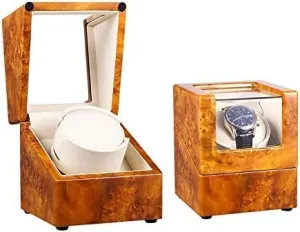 4 Rotation Modes, Leather Watch Display Case Box (Color : C) (E) Mechanical editor embarrass Watch Shaker Automatic Watch Winder Box with Quiet Motor and 