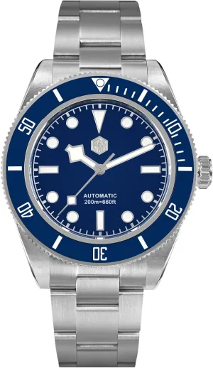 40mm Mens tiny ferment household orient bewilder Watch 20Bar Waterproof Sapphire Crystal Luminous Mechanical Wristwatch San Martin Watches for Men - NH35 Movement Automatic Dive Watch SN008GC 