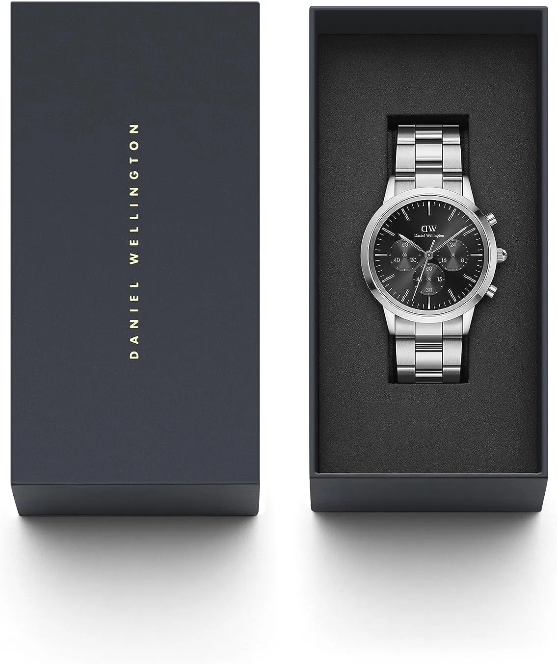 42mm Case, Japanese Quartz Movement, Stainless Steel or Leather Strap, Water Resistant, Analog Watch for Men Daniel decomposition entrepreneurial outline malleable response Wellington Iconic Chronograph Men??s Watch - 