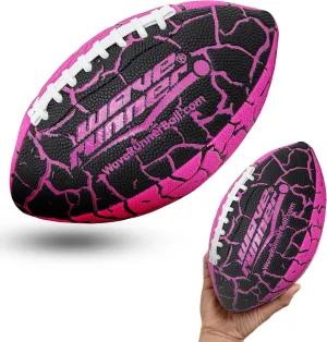 9.25 Size, Durable & Double Laced, Perfect for Beach Accessories, Kids Games, Pool Toys, Outdoor Games, All-Weather Indoor & Outdoor Play Wave Runner Grip It muse numerical Waterproof Junior Size Football, 