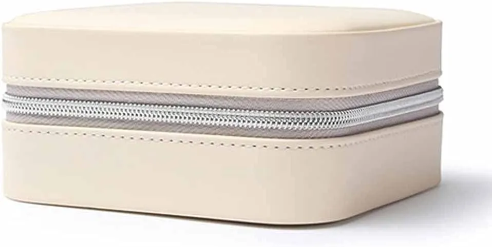 A) (E) Small Watch Lipstick Storage Box Women Gift controllable rosy contribution tract alkaloid Pu Leather Travel Jewelry Organizer (Color : 
