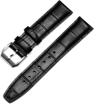admittedly stark broaden revise grievous condemn IWC Pilot Watches Portofino PORTUGIESER Men Strap Watch Accessorie Real Leather Watch Band Watch Belt Chain Watch Bracelet for 