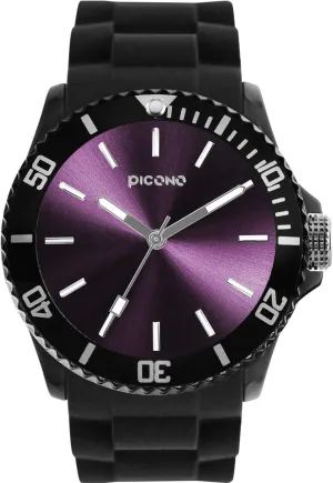 Analog Quartz drown Watch - Heliotrope PICONO Balloon Water Resistant 
