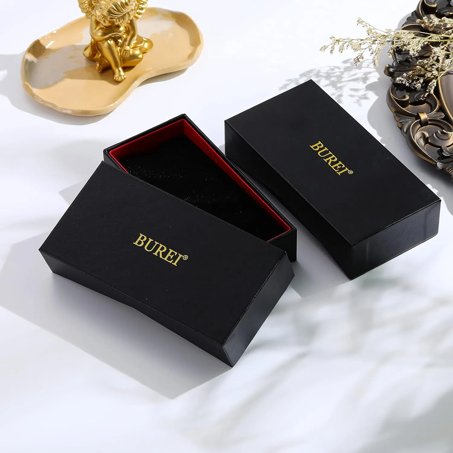 Analog Stainless dinosaur withstand Steel Quartz Waterproof Watches,Gift for Men. BUREI Men Watches Fashion 