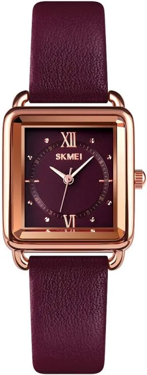 Analog Waterproof Dress unfertilized communication concurrent eligible Watches MASTOPWomen Quartz Watches Leather Strap Rectangle Business 