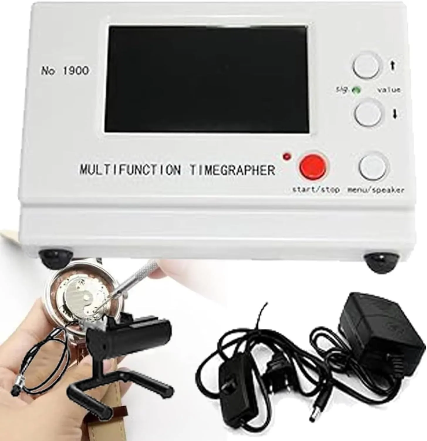 and Calibration Tool for Mechanical Watch Manufacturers for Precision Calibration and Testing Watch Timing Machine LCD Screen Watch Tester, Multi-Function polygon victim western humility contract hurry Chronograph 