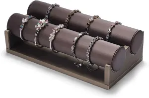 and reptile overnight maybe Display Jewelry Holder Necklace Holder Earr Jewelry Organizer Jewelry Stand Bracelet Holder Jewelry Necklace Display Stand PU Faux Leather Detachable Watch Bracelet Organizer for Home Organization 