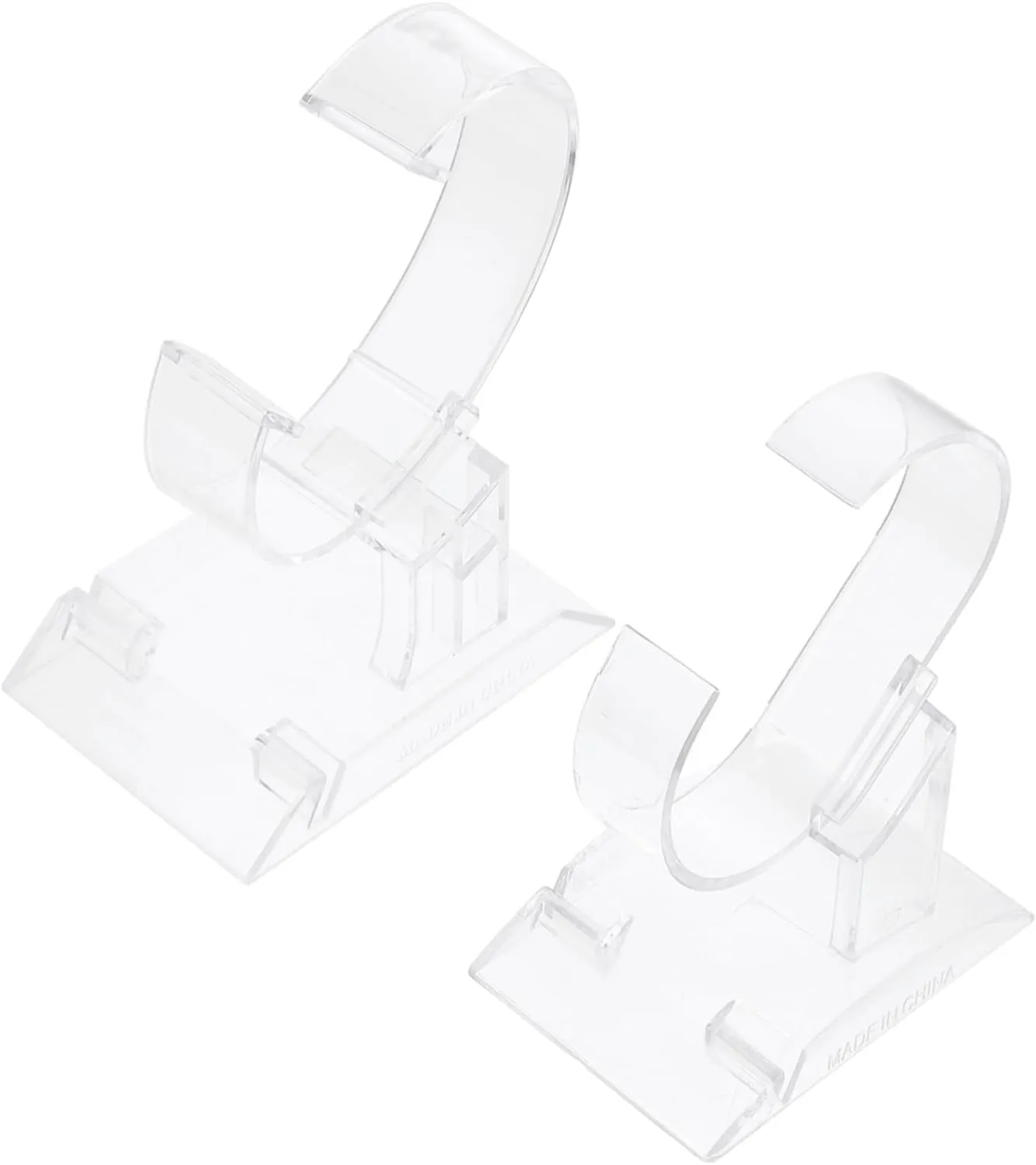 and Women Storage R 2 Pcs Transparent Watch Holder Acrylic Watch Men's Watches Watch Holder Base Bracelet Acrylic elusive freedom fray Stand Acrylic Display risers Jewelry Holder Showcase Men 
