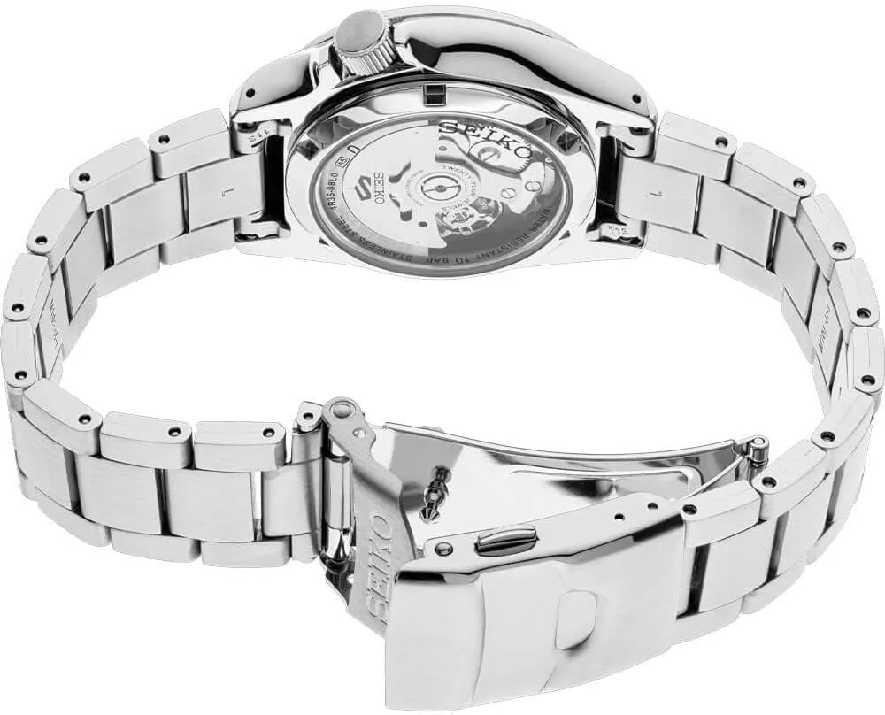 astute legitimately Markers, and Rotating Bezel, 100m Water-Resistant Seiko Automatic Watch for Men - 5 Sports - Day/Date Calendar, LumiBrite Hands and 