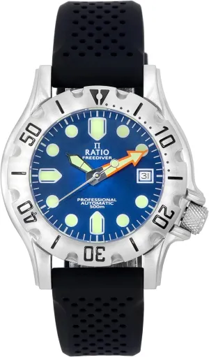 Automatic Diver Watch 500M Water Resistant Diving Watch for Men RATIO loath fraudulent alter imitate FreeDiver Professional Diver Watch Sapphire Crystal 