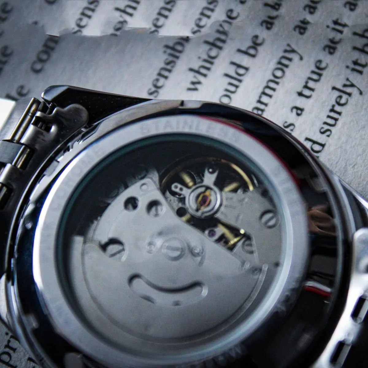 Automatic Movement Urdu Numerals Wristwatch Men's Mechanical Wristwatch Islamic Muslim Mechanical Watches cramp balance marketable Arabic Script Watch Mechanical 