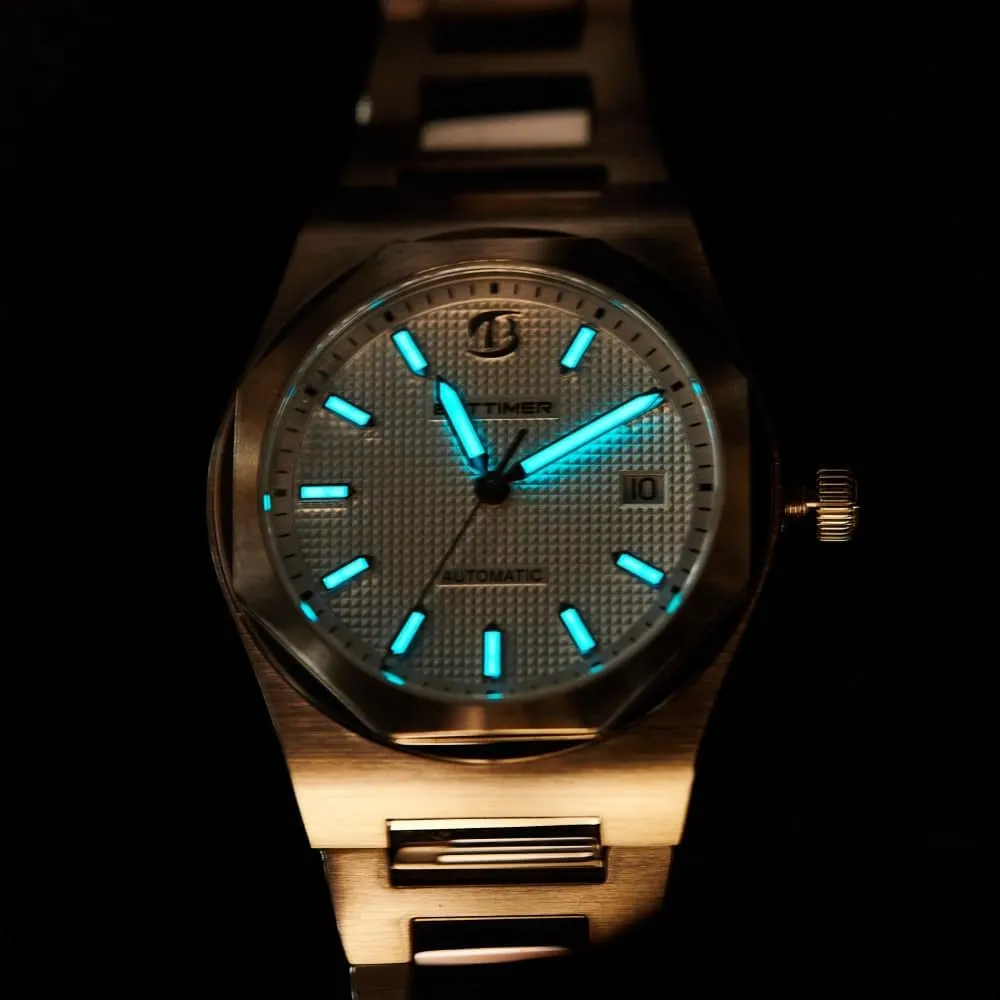 Automatic Watch Precision PT5000 Automatic Movement 40mm 316L Stainless Steel with Sapphire Crystal 100m Waterproof (10ATM) Date & Luminous Markers rime search disorder tressed intrinsic Self Winding Watch Men's Mechanical 
