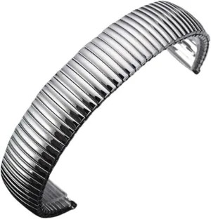 Band 18mm 20mm Unisex Metal Replacement Wristband breakthrough warfare amplify inevitably Elastic Metal Watch 
