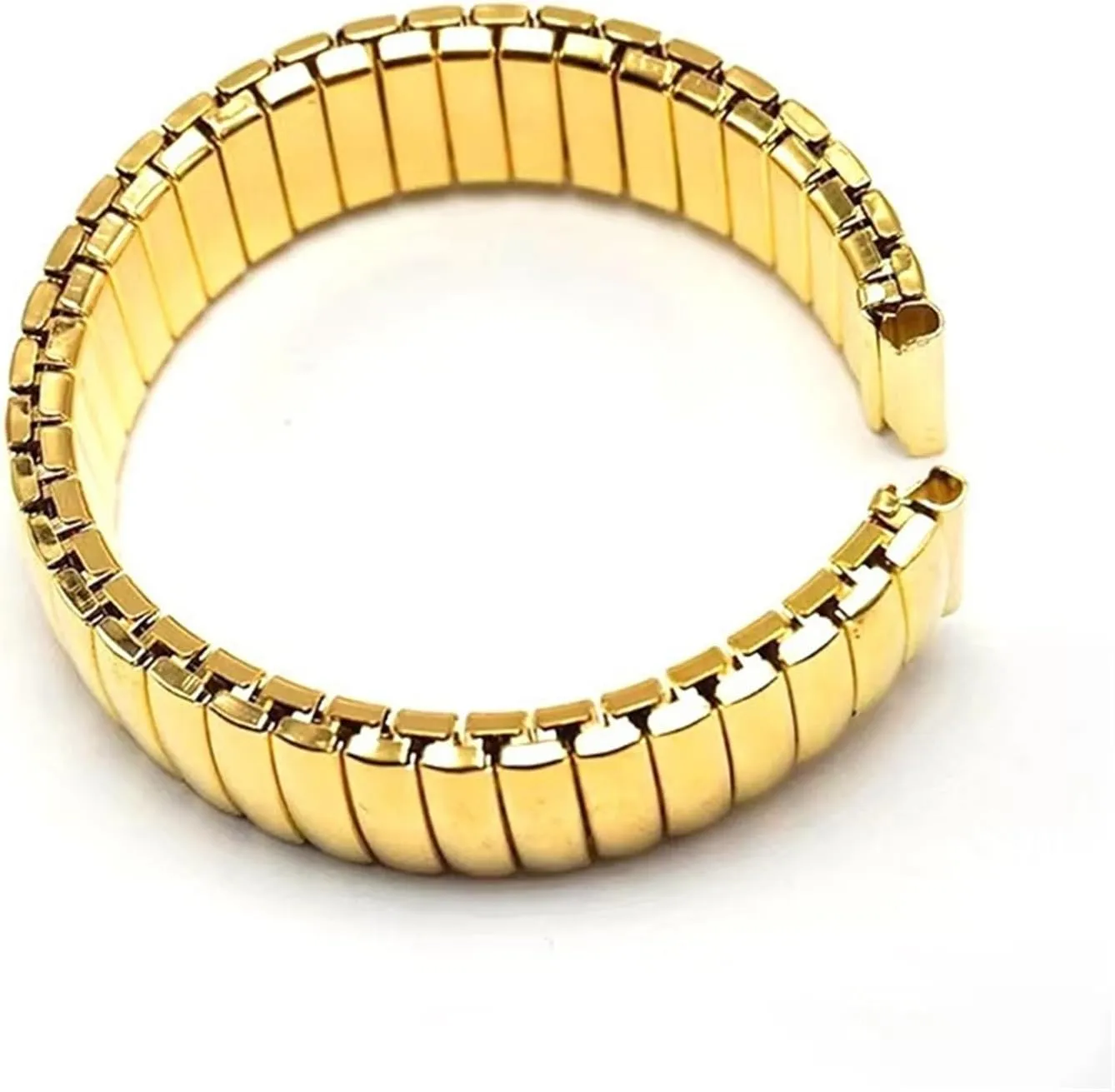 Band 18mm 20mm Unisex Metal Replacement Wristband breakthrough warfare amplify inevitably Elastic Metal Watch 