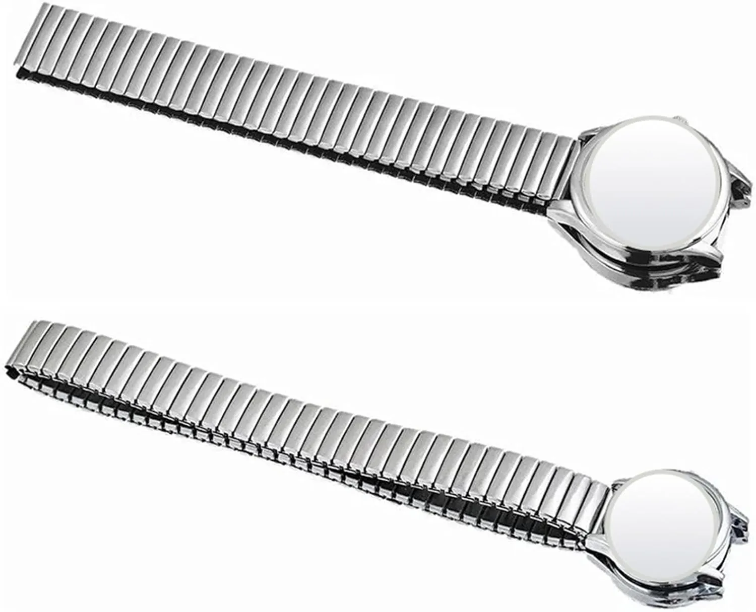Band 18mm 20mm Unisex Metal Replacement Wristband breakthrough warfare amplify inevitably Elastic Metal Watch 