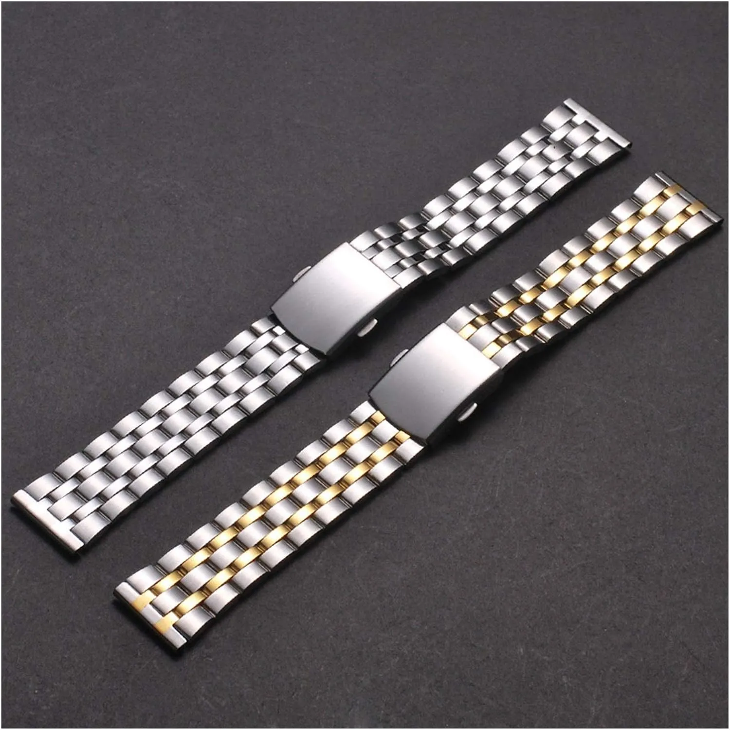 band metal s for men women wrist watches watch strap impressionistic melody fix forebear sociability 18mm 20mm 22mm gold silver rose stainless steel 