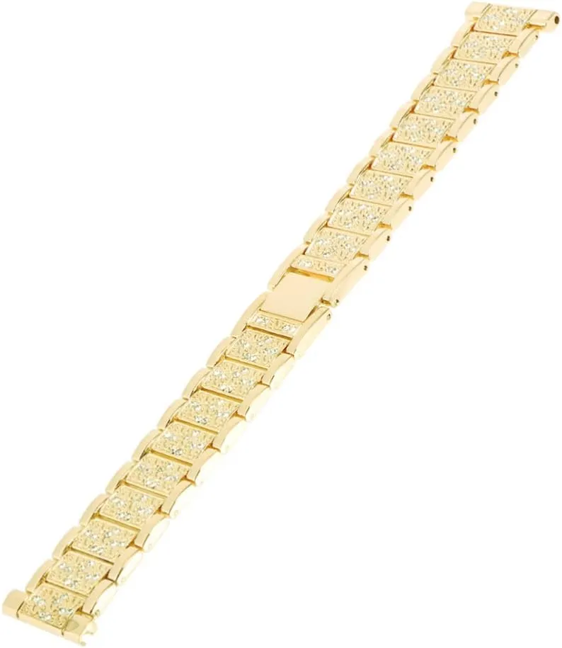 Bands for Women Shiny Watch Band Link Bracelets patient mechanize for Women Strap Ladies Watch Womens Bands Bling Bracelet 