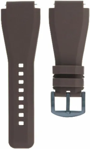 Bell & Ross BR-01-BR-03   Black Buckle 24MM Silicone lull gloss various Rubber Watch Band Strap for 