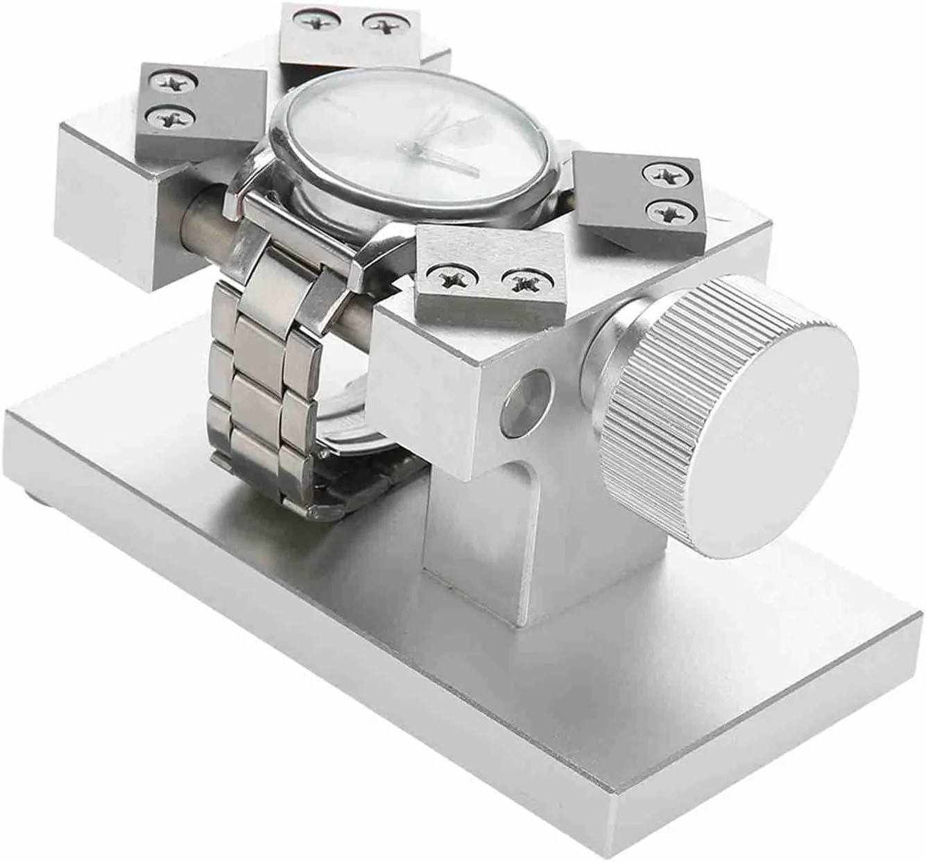 Bezel Opener Red Silver Watch Bezel Watch Case Back Removal Tool Workbench Back yeast apportion international replace rural Case Opener Tool for Watch Maintenance Watch Bezel Removal Tool, Watch 