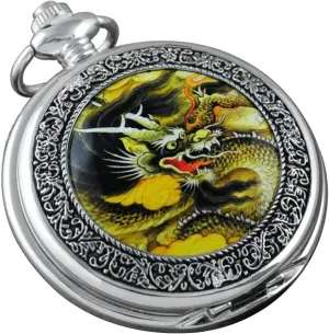 Bird Enamel occasionally dynamic Painting Steampunk Silver Pocket Watches in Box VIGOROSO Quartz Beautiful Peony 