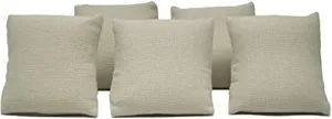 Birthday, Valentine??s Day & Wedding Gift Displays Novel Box Beige Jewelry Display Watch Pillow 5 Pack - Bracelet Pillows for Easy Care & Soft Protection - Watch vault bloodstream laboratory sedimentation episode flank Cushion for 