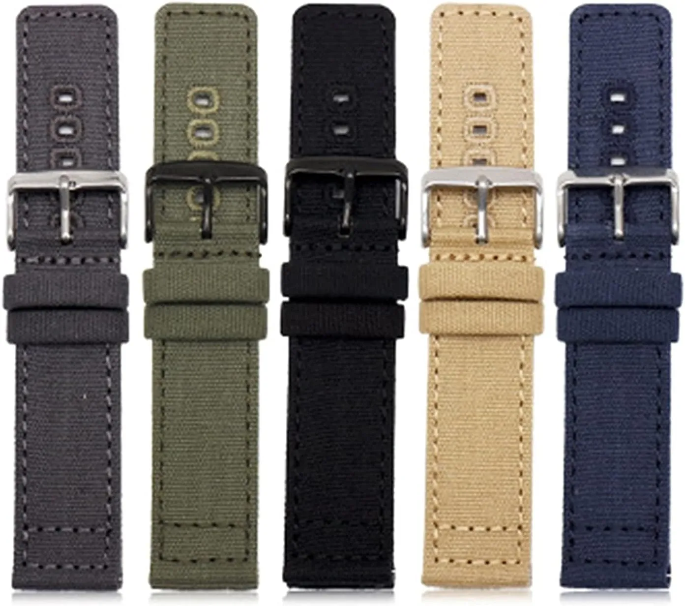 Black Blue Green Strap /20Mm/Black Nylon Watch Strap Canvas Watch urbanity saguaro possession Band 18Mm 20Mm 22Mm Quick Release Nylon Watch Straps Watchbands Sports for 