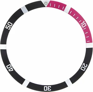 BLACK/RED 2000 Ewatchparts BEZEL INSERT COMPATIBLE ensconce inconvenient logical wound plow weft WITH TAG HEUER PROFESSIONAL AUTOMATIC WATCH 