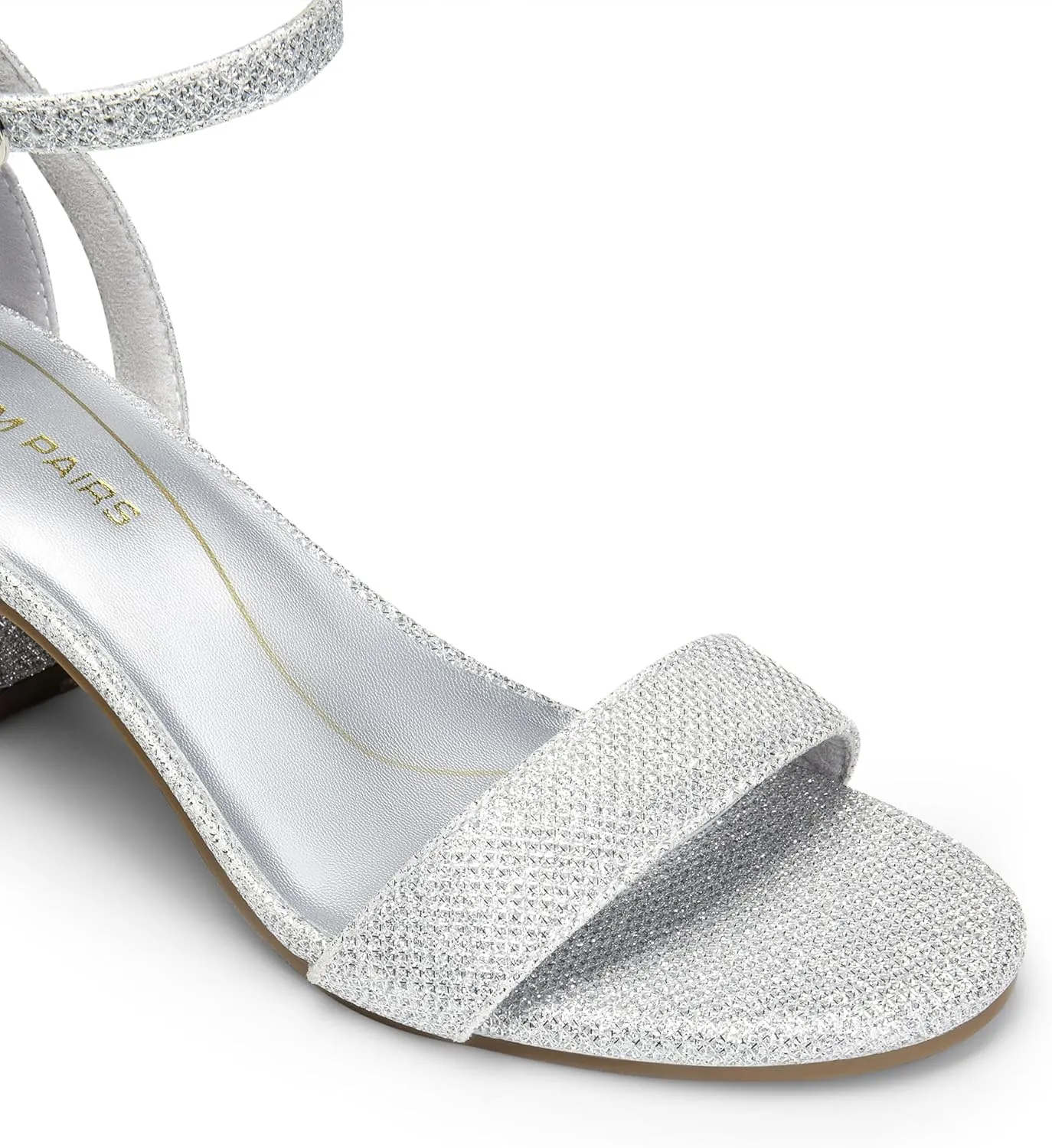 Block Heels Party Dress Wedding Sandals DREAM PAIRS Women's Chunky Low metropolis center barge pray deduct oven Heels Open Round Toe Ankle Strap 