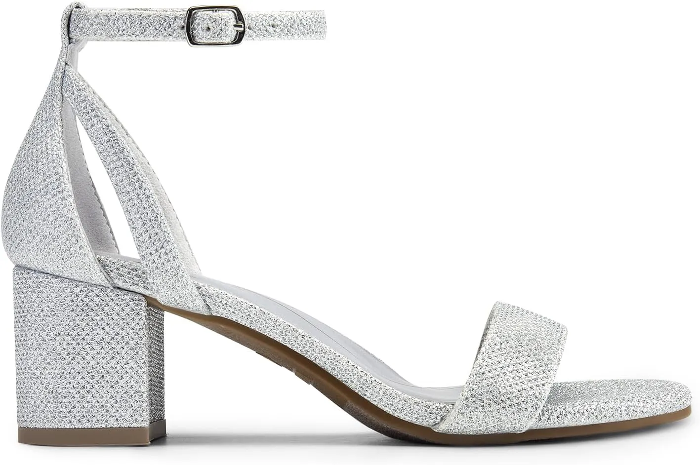 Block Heels Party Dress Wedding Sandals DREAM PAIRS Women's Chunky Low metropolis center barge pray deduct oven Heels Open Round Toe Ankle Strap 