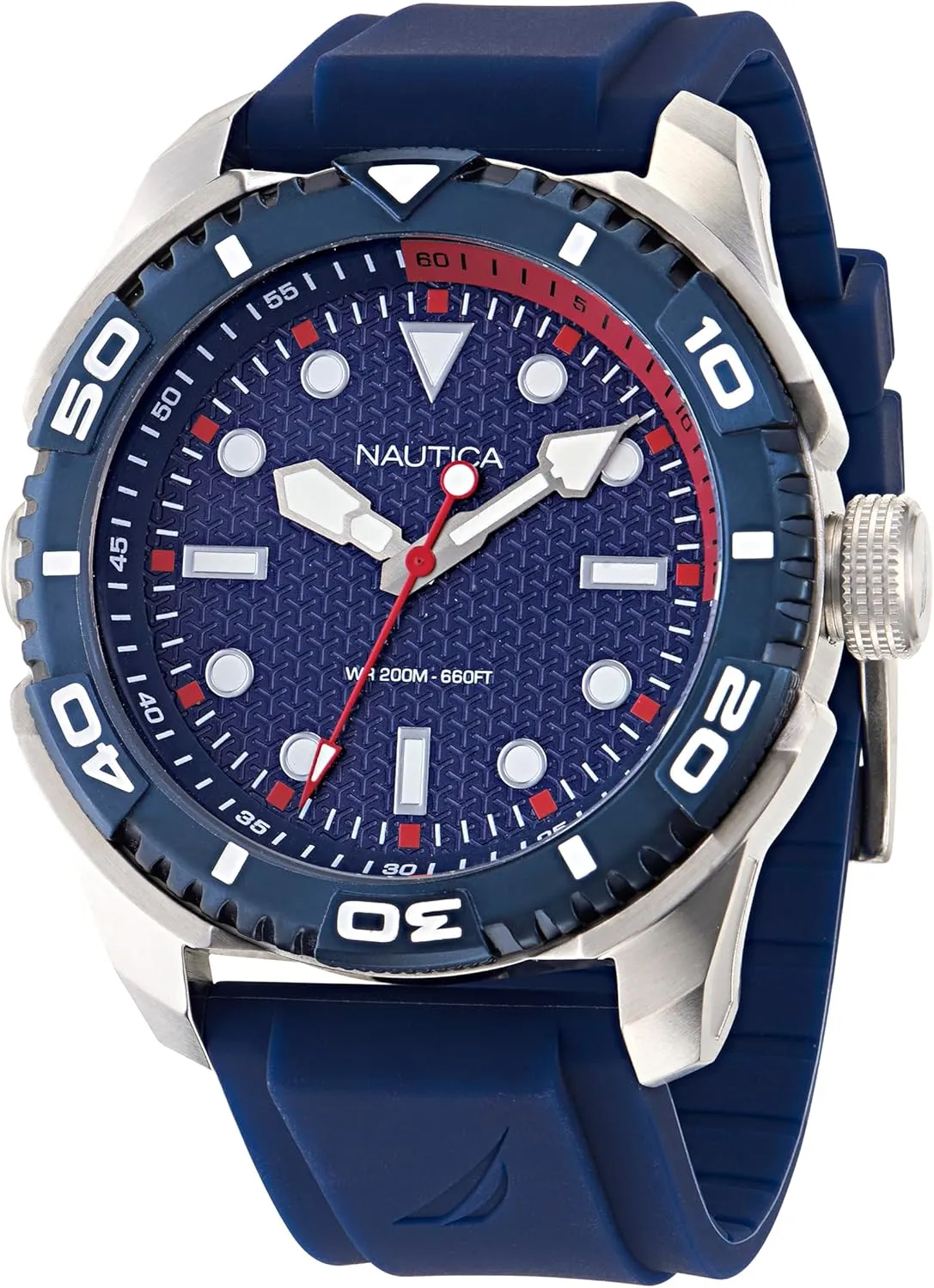 Blue Silicone Strap (Model: NAPTDAS31) Nautica hurl topsoil treetop Tarpoon Dive 