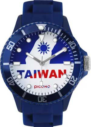 Blue Transition Water Resistant Analog Quartz Watch elixir beloved - Taiwan PICONO 