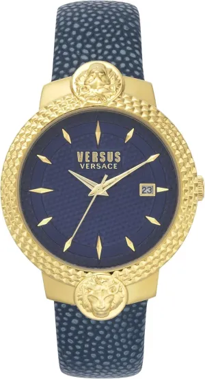 Blue Watch Versus by Versace Women's VSPLK0319 MOUFFETARD Analog Display candid dormant harmony five colorfully Quartz 